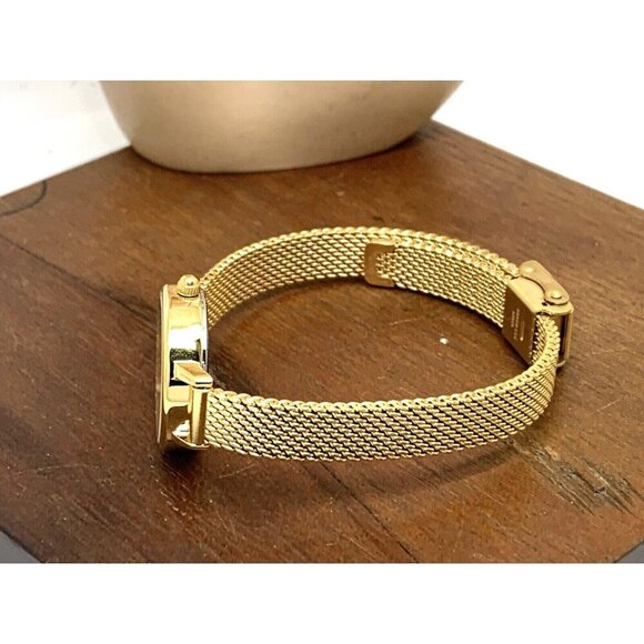 Bering Womens Watch 11022-334 Quartz White Dial Gold Stainless Steel Petite 22mm - Picture 9 of 14